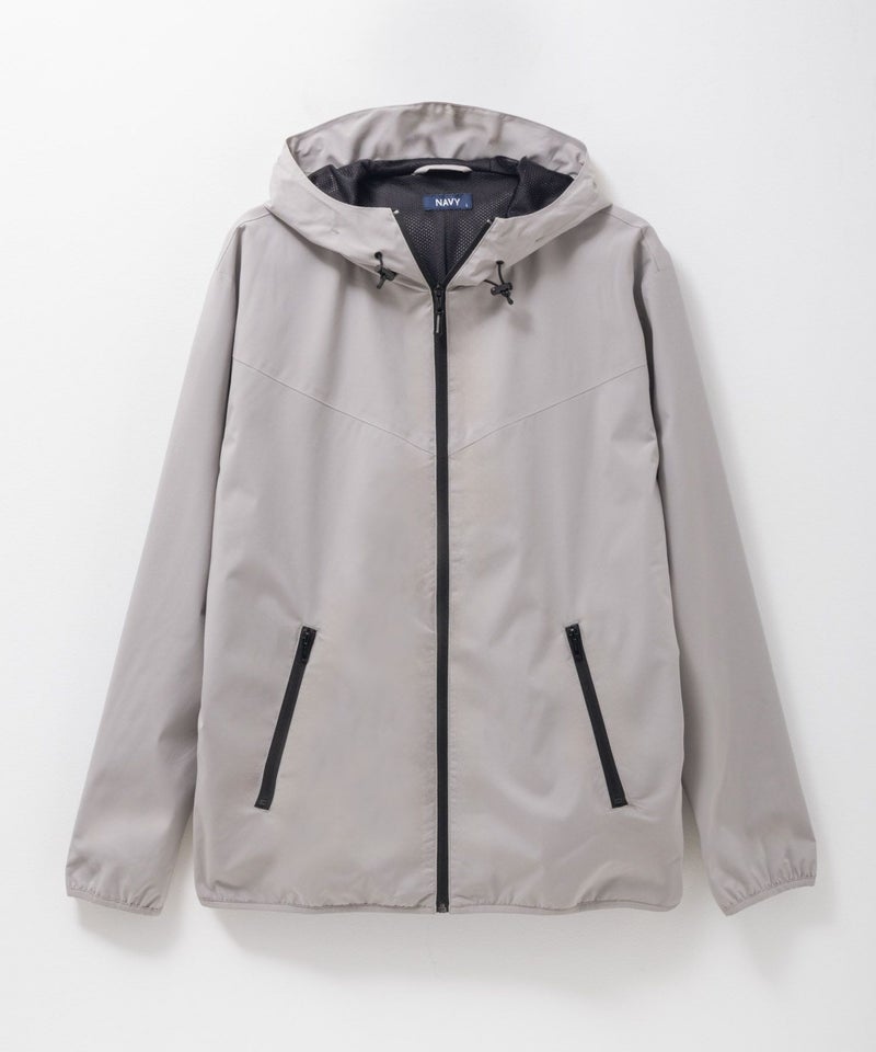 NAVY シャットアウター SOLOTEX(R)使用 裏メッシュフードジャケット メンズ商品画像-5