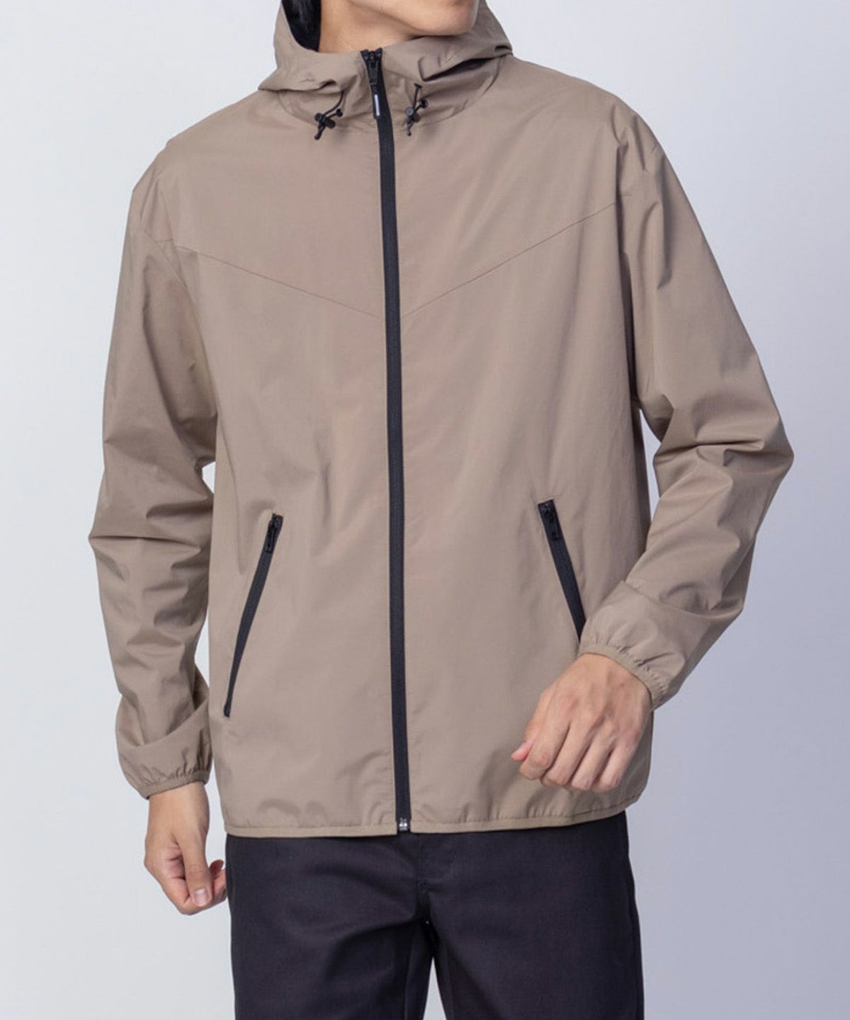 NAVY SOLOTEX(R)使用 裏メッシュフードジャケット メンズ