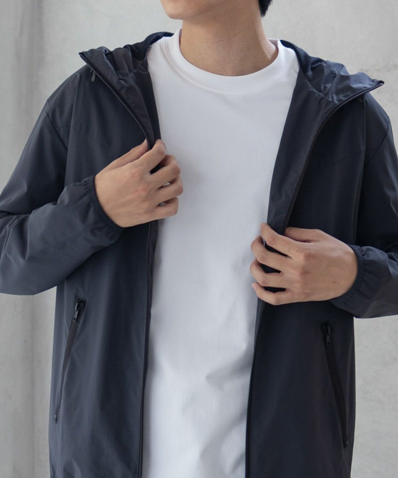 NAVY シャットアウター SOLOTEX(R)使用 裏メッシュフードジャケット メンズ商品画像-30