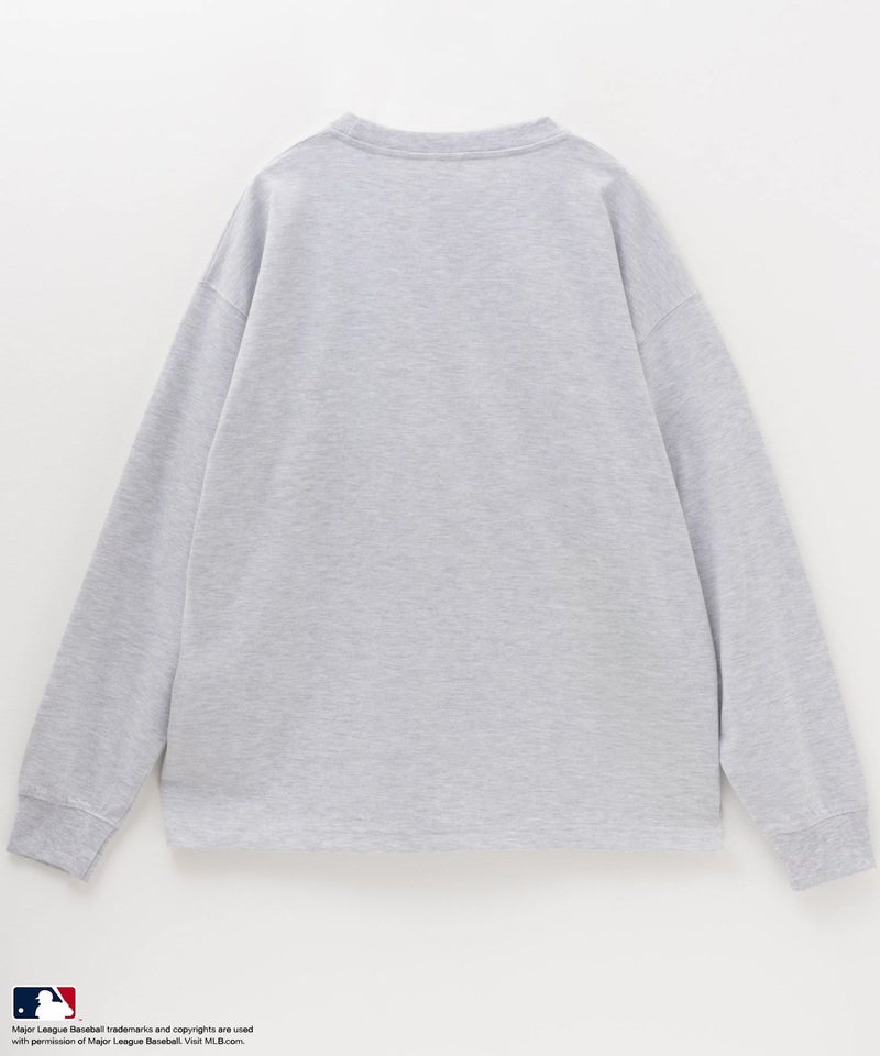 MLB  ワンポイント刺繍ロングスリーブTシャツ メンズ商品画像-5