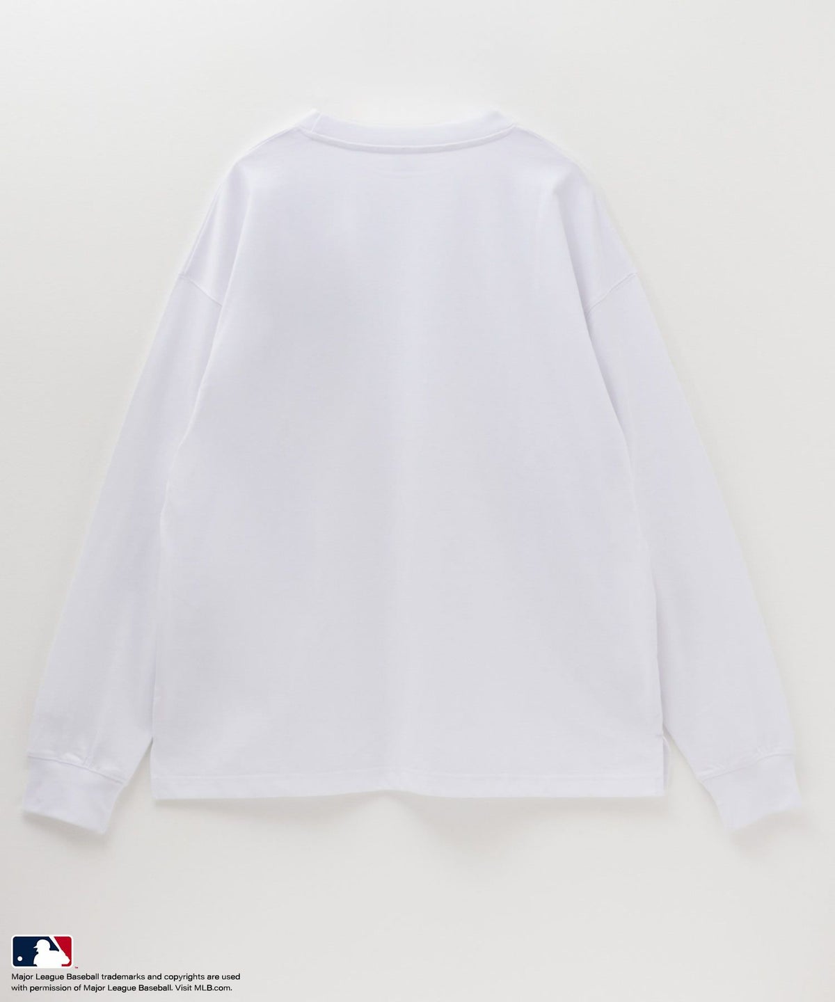 MLB ワンポイント刺繍ロングスリーブTシャツ メンズ
