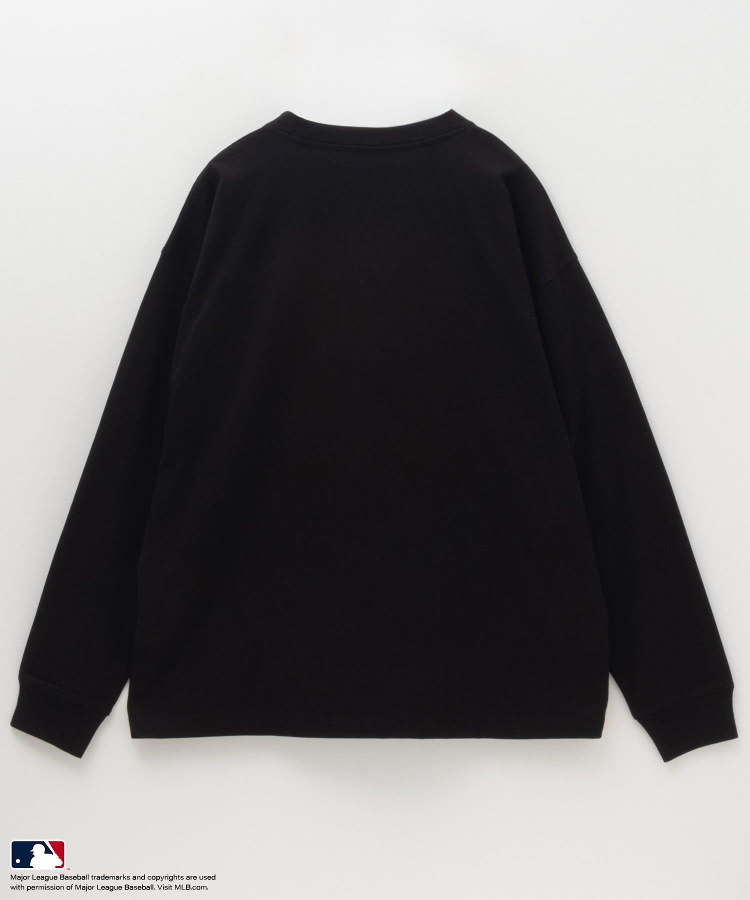 新品 AUTRY メランジ ロゴ刺繍 ロングスリーブTシャツ M イタリア製 胸ロゴ刺繍ロングスリーブTシャツ（WEB限定価格 4/22～5/10）(M