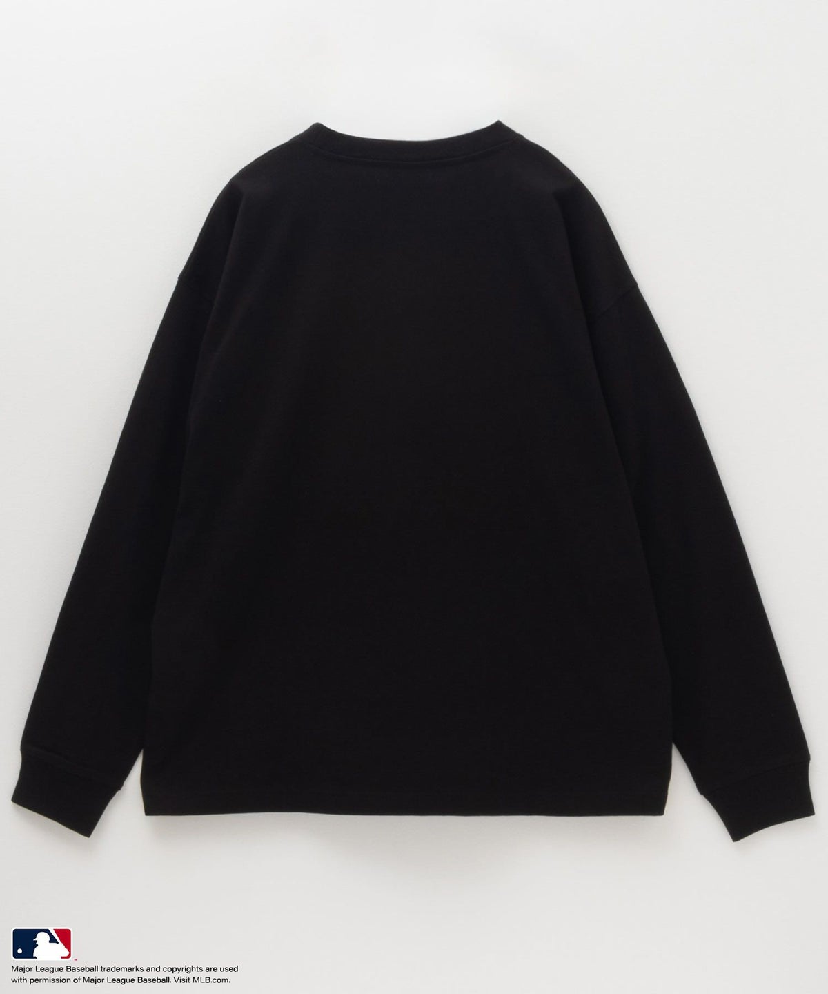 MLB ワンポイント刺繍ロングスリーブTシャツ メンズ
