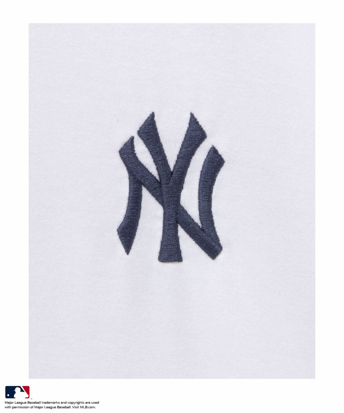 MLB ワンポイント刺繍ロングスリーブTシャツ メンズ