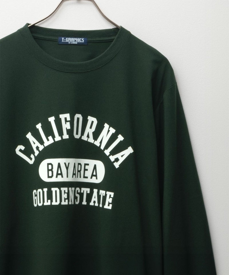 T-GRAPHICS  カレッジプリント長袖Tシャツ メンズ商品画像-3