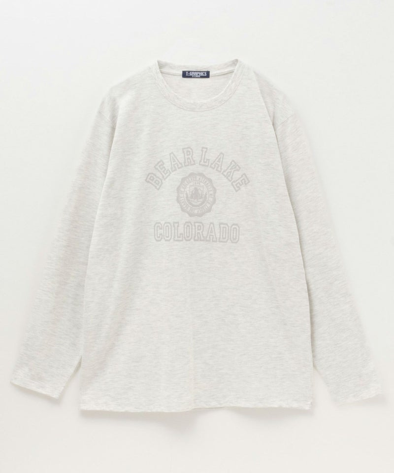 T-GRAPHICS カレッジプリント長袖Tシャツ メンズ商品画像-11