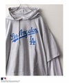 MLB フェイクレイヤードTシャツパーカー メンズ商品サムネイル-2