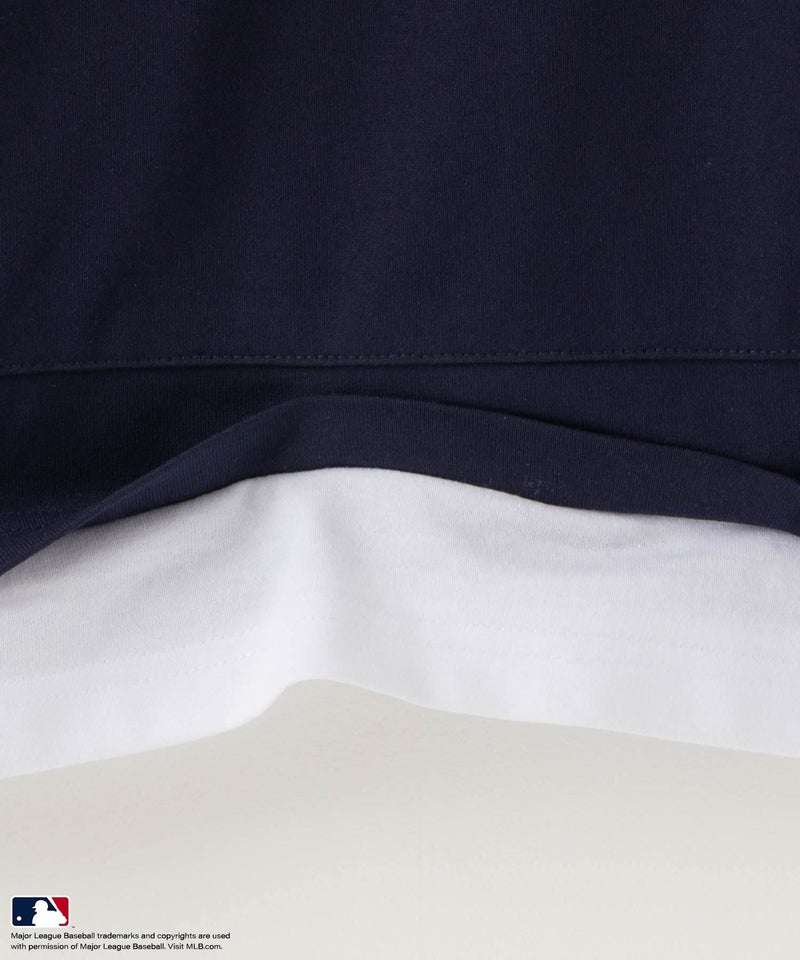 MLB フェイクレイヤードTシャツパーカー メンズ商品画像-14