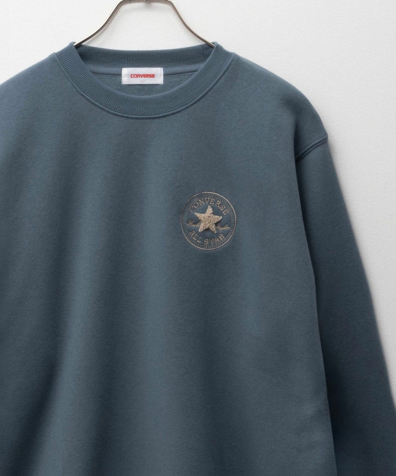 CONVERSE  ワンポイントサガラ刺繍クルートレーナー メンズ商品画像-4