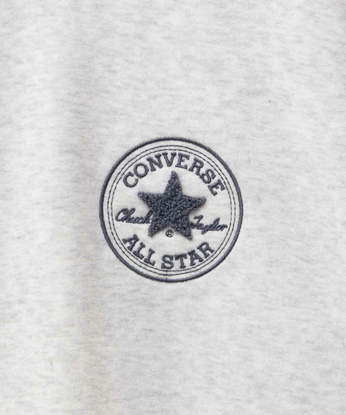 CONVERSE ワンポイントサガラ刺繍クルートレーナー メンズ