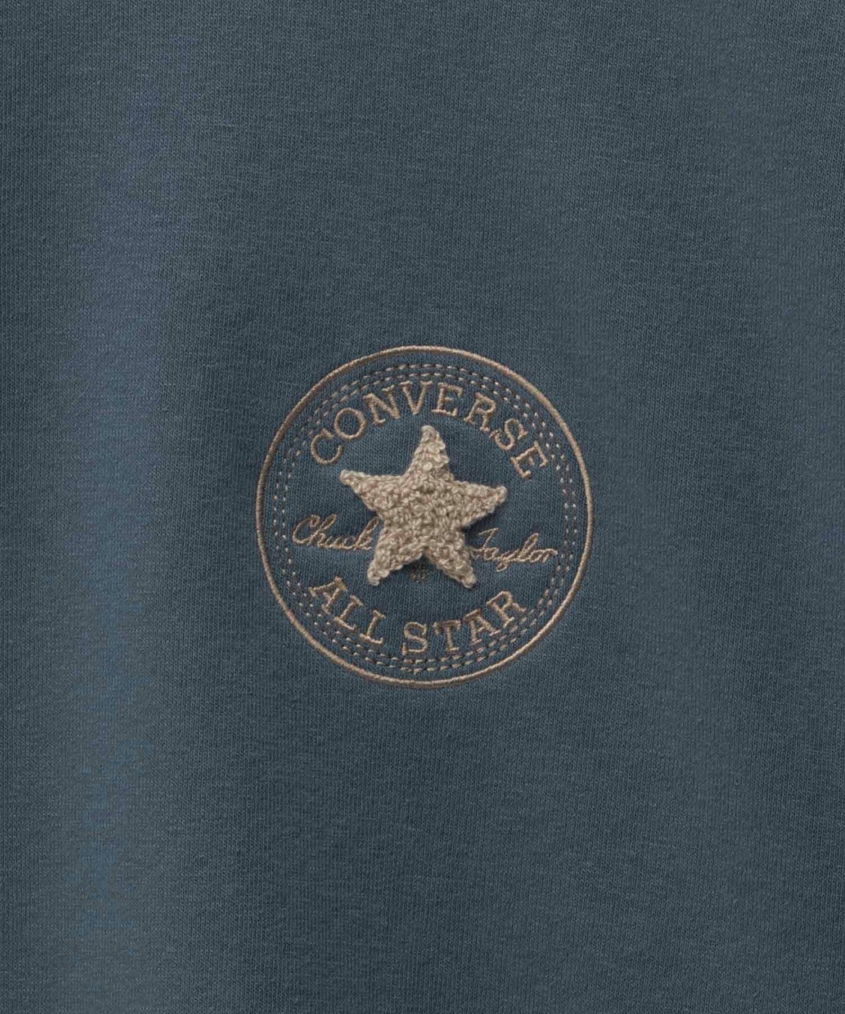 CONVERSE ワンポイントサガラ刺繍クルートレーナー メンズ