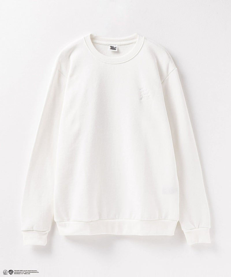 [期間限定価格]Tom and Jerry バック合皮アップリケトレーナー メンズ商品画像-5