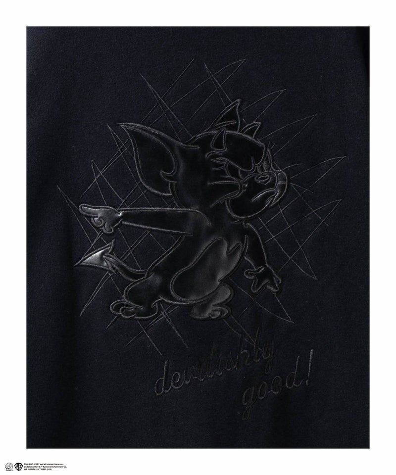 Tom and Jerry バック合皮アップリケトレーナー メンズ商品画像-8