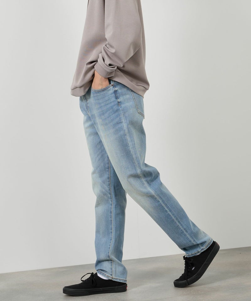 NAVY 毎日はきたくなるデニム「マイデニ」 テーパードパンツ メンズ商品画像-3