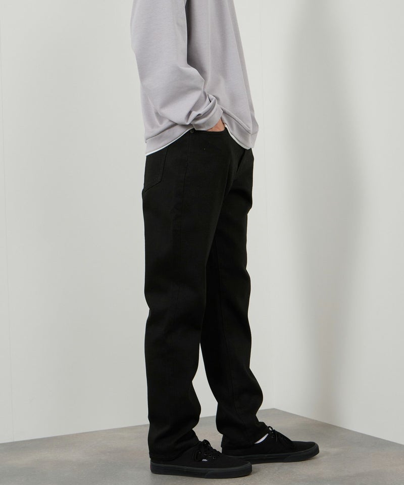 NAVY  毎日はきたくなるデニム「マイデニ」 テーパードパンツ メンズ商品画像-2