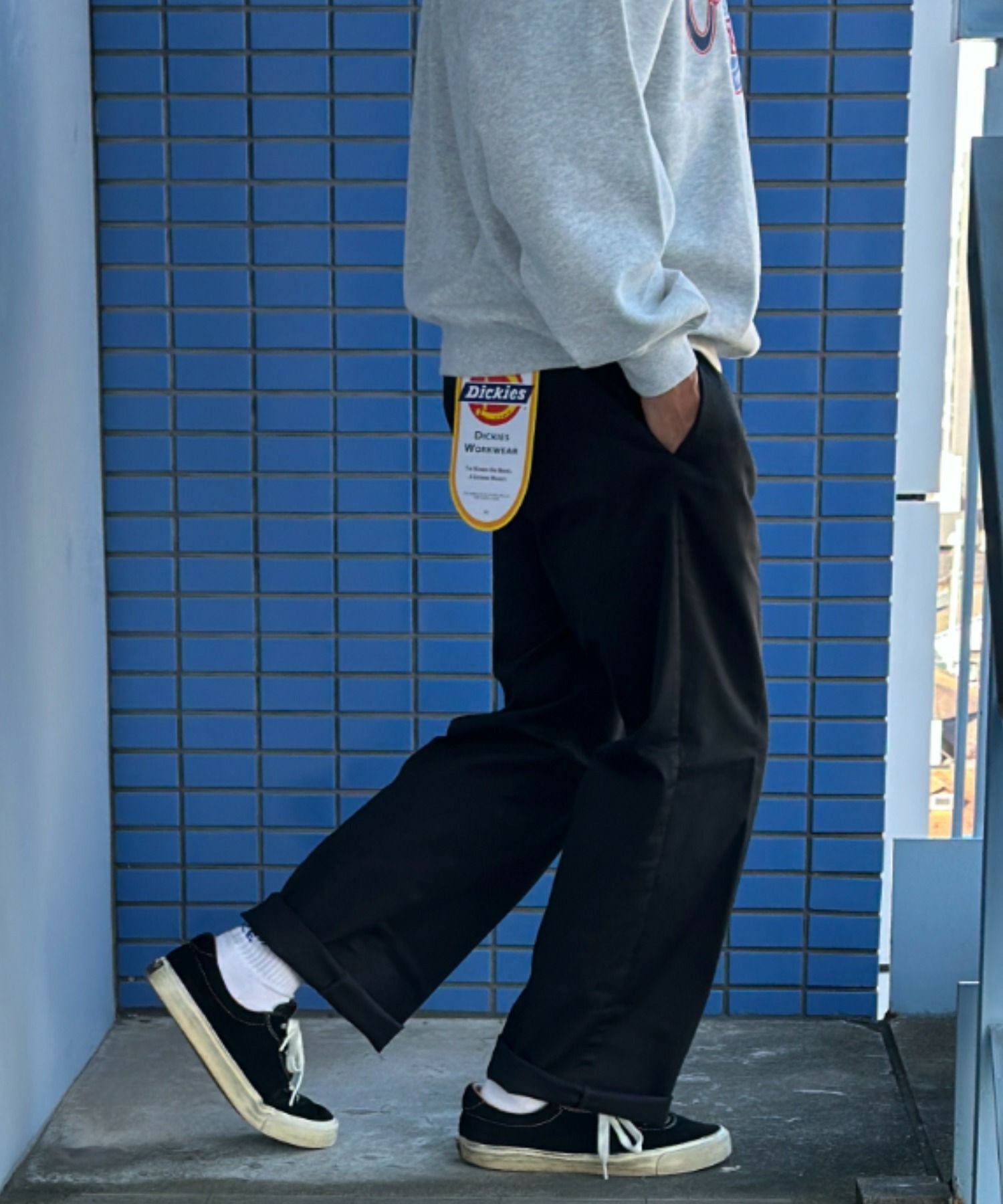 Dickies ツイルレギュラーチノパンツ メンズ