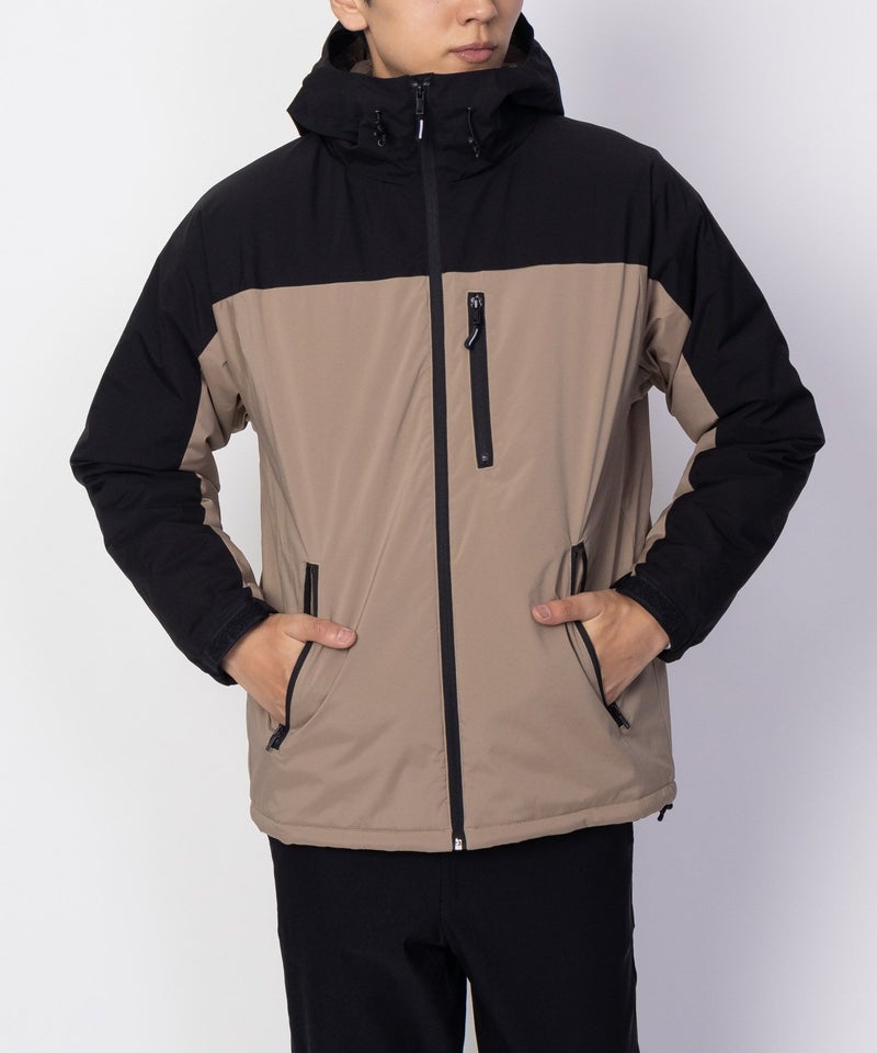 NAVY シャットアウター SOLOTEX(R)使用 裏シャギーフードジャケット メンズ商品画像-16