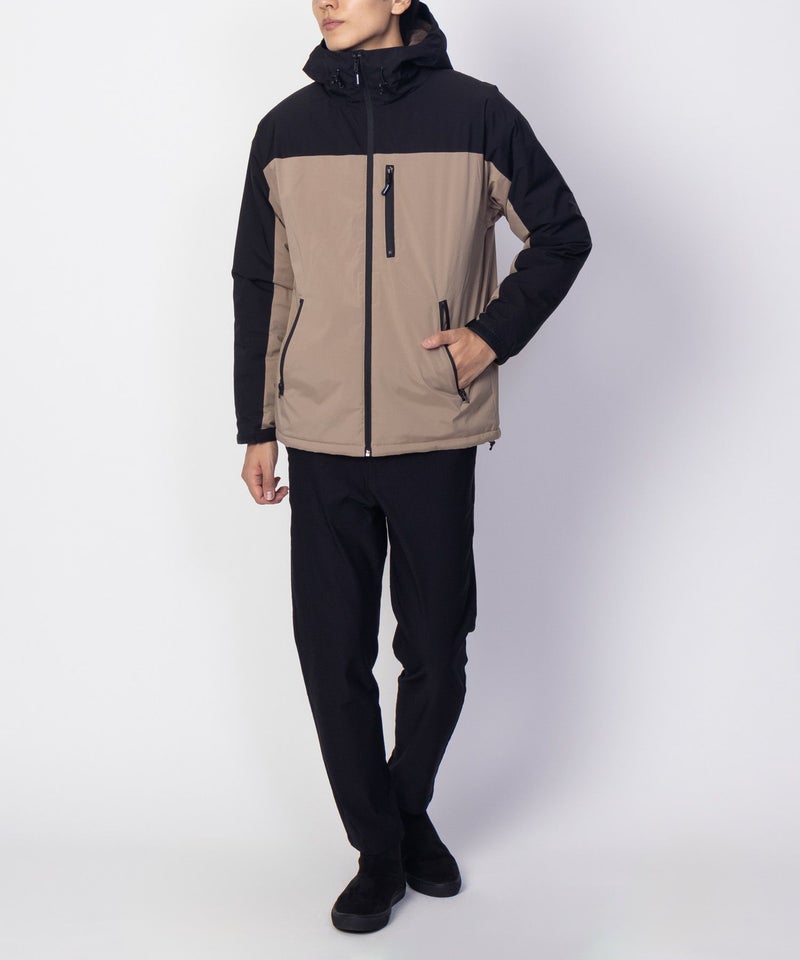 NAVY シャットアウター SOLOTEX(R)使用 裏シャギーフードジャケット メンズ商品画像-18