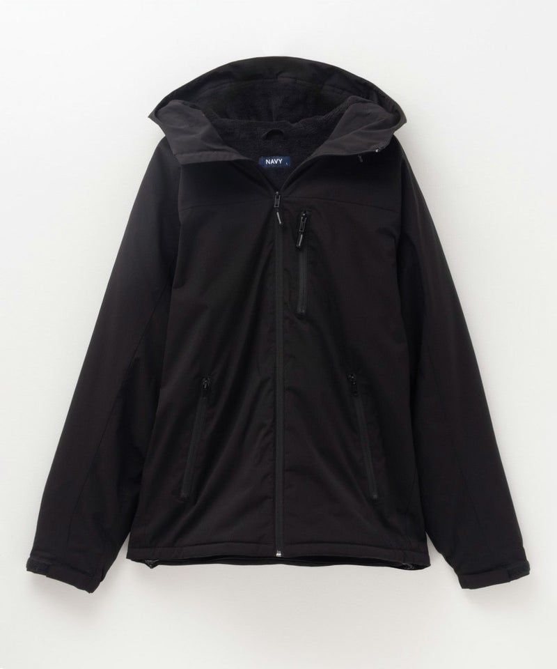 NAVY  シャットアウター SOLOTEX(R)使用 裏シャギーフードジャケット メンズ商品画像-21
