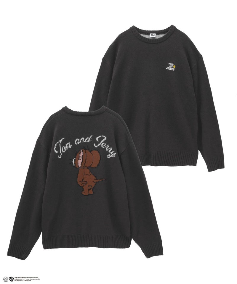 [期間限定価格]Tom and Jerry ダブルジャガードニット メンズ商品画像-1