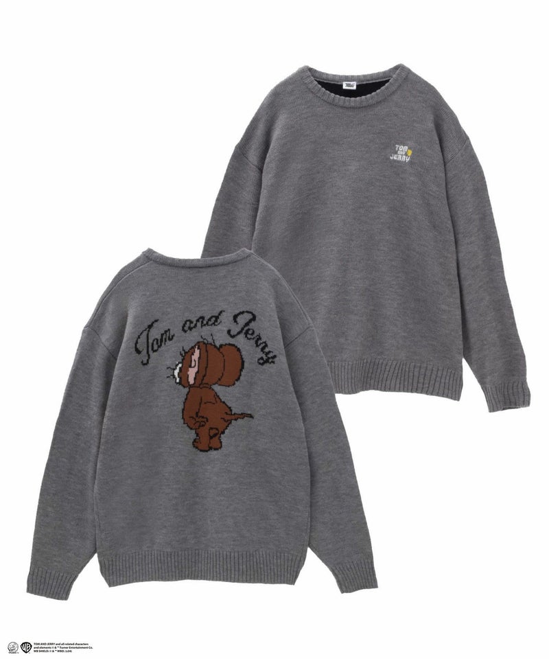 [期間限定価格]Tom and Jerry ダブルジャガードニット メンズ商品画像-2