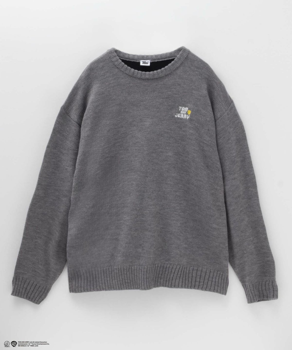 Tom and Jerry ダブルジャガードニット メンズ
