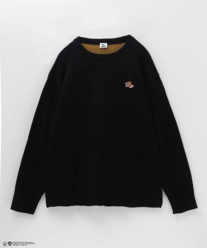 Tom and Jerry ダブルジャガードニット メンズ商品画像-9