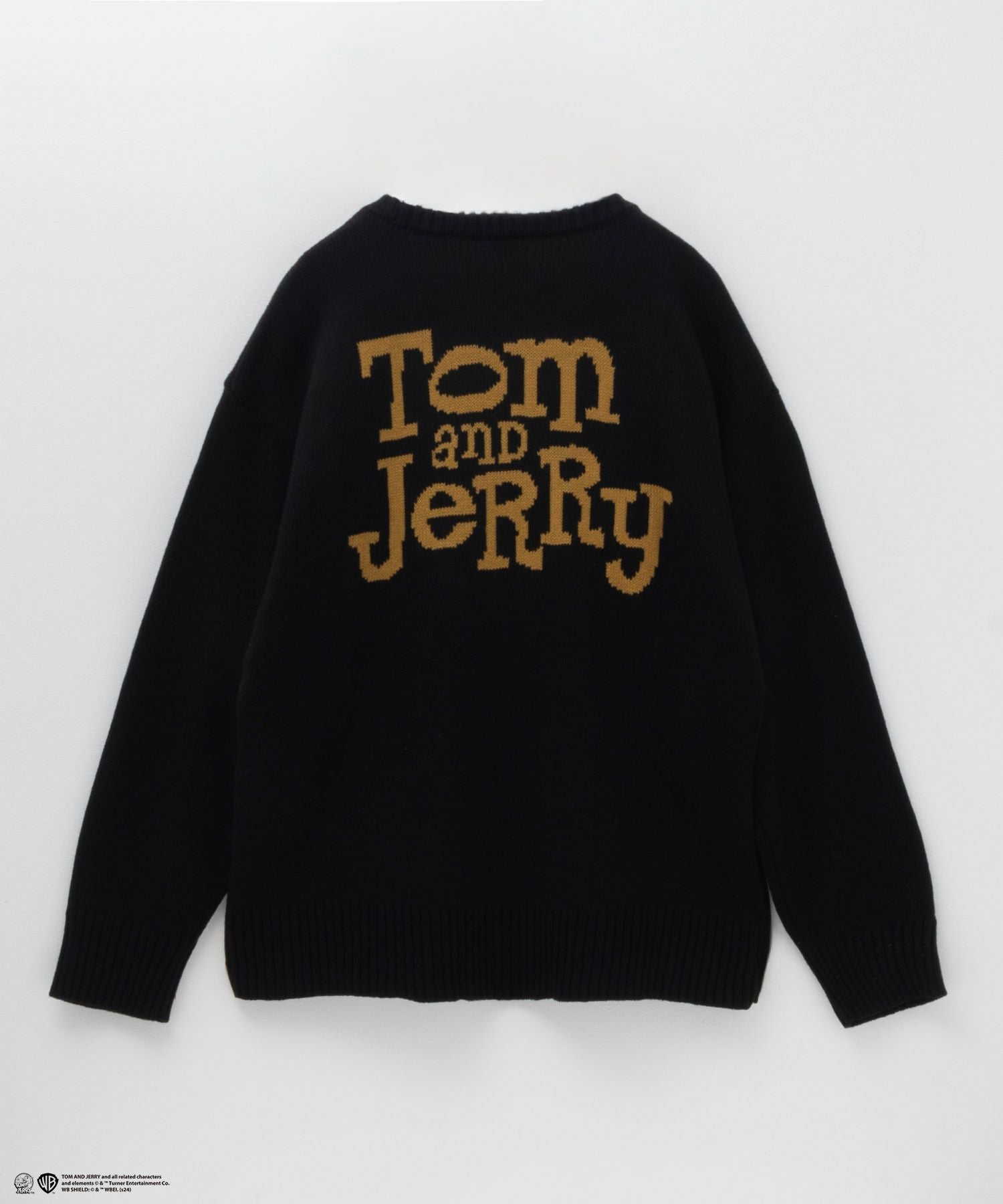 Tom and Jerry ダブルジャガードニット メンズ