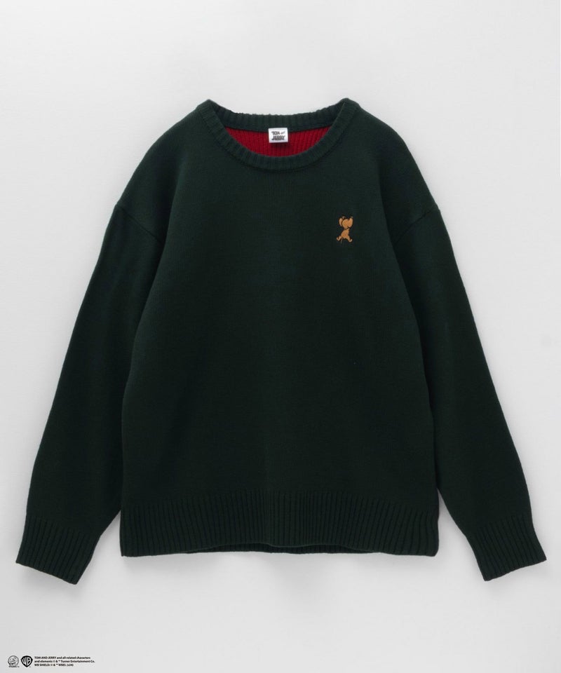 [期間限定価格]Tom and Jerry ダブルジャガードニット メンズ商品画像-11