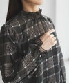 HusHusH チェックプリントブラウス レディース商品サムネイル-7