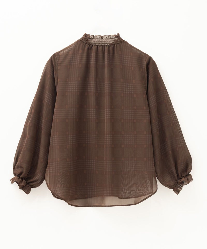 HusHusH  チェックプリントブラウス レディース商品画像-17