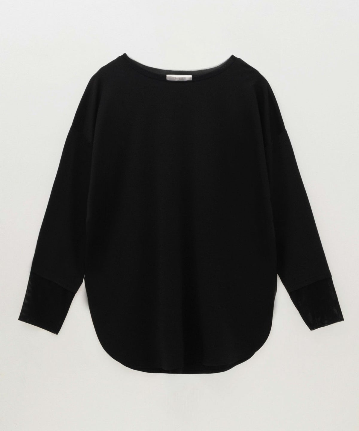 HusHusH 袖チュール長袖Tシャツ レディース ネコポス 対応商品