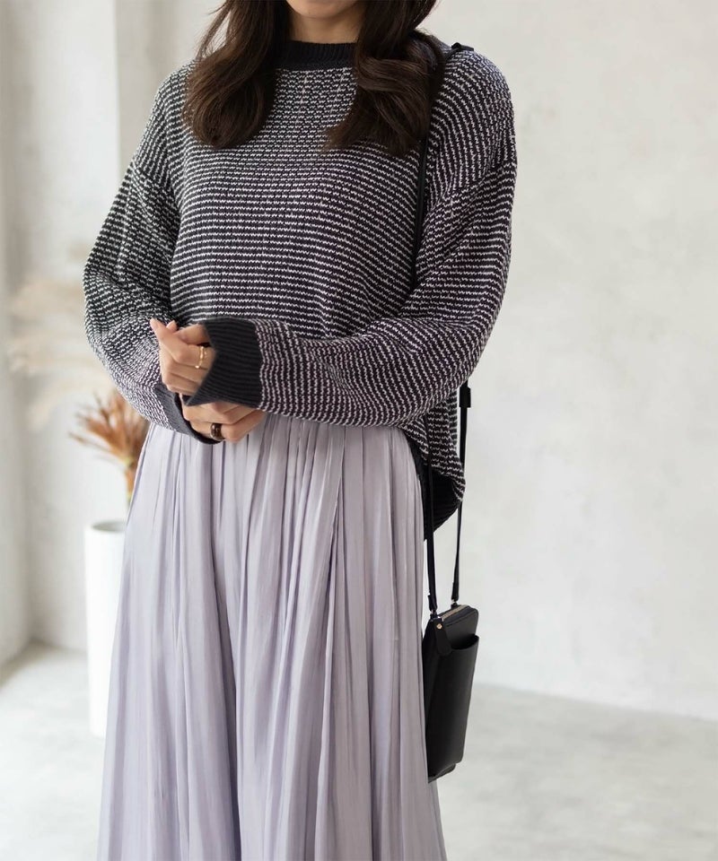 Howdy Marie バーズアイ柄プルオーバー レディース商品画像-3