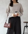 [期間限定knit]Howdy Marie  バーズアイ柄プルオーバー レディース商品サムネイル-7