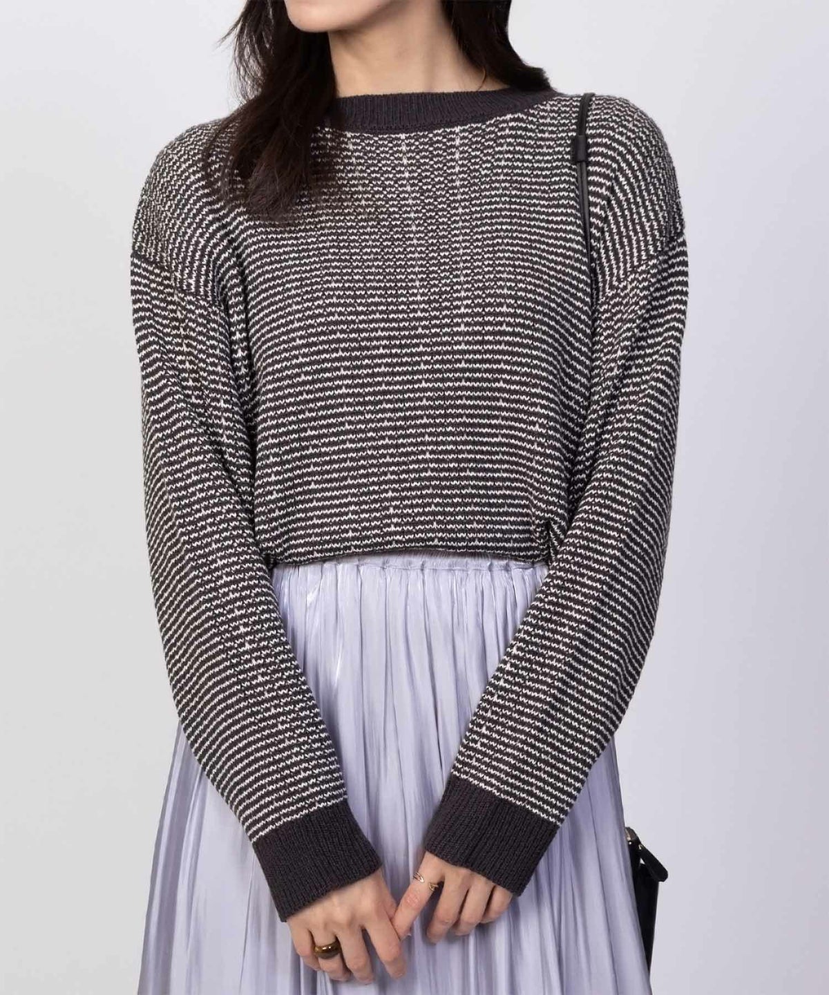 Howdy Marie バーズアイ柄プルオーバー レディース