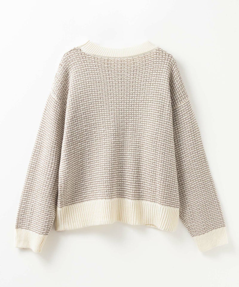 Howdy Marie バーズアイ柄プルオーバー レディース商品画像-18