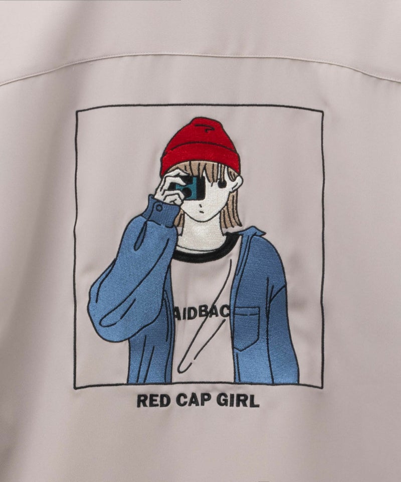 RED CAP GIRL  ルーズサイズバック刺繍長袖シャツ メンズ商品画像-20