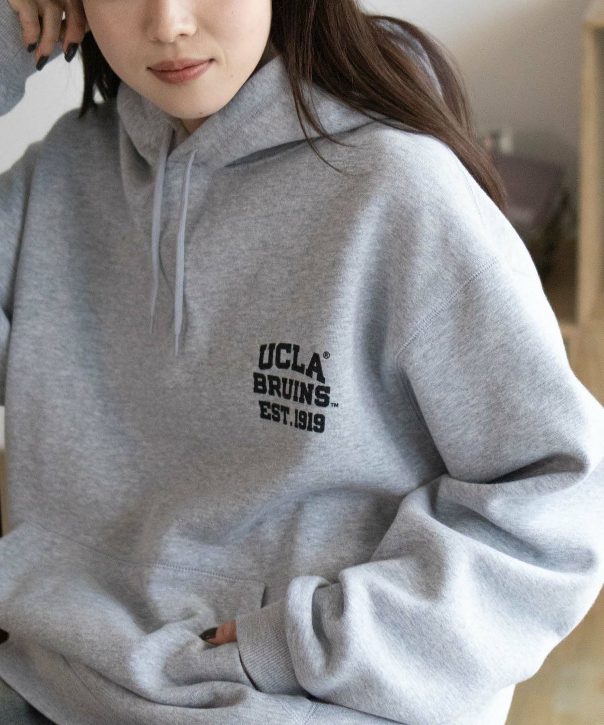 GOOD CREWxUCLAパーカー メンズ