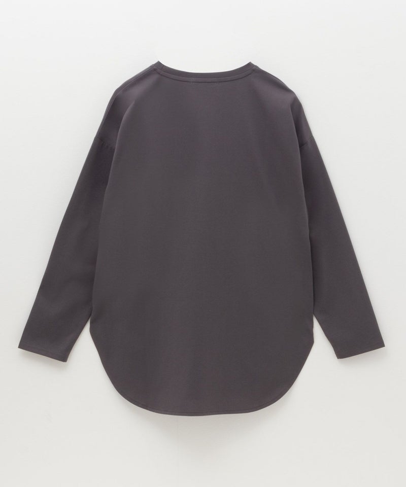 HusHusH  裾ラウンドプリントロンT レディース メール便 対応商品商品画像-22