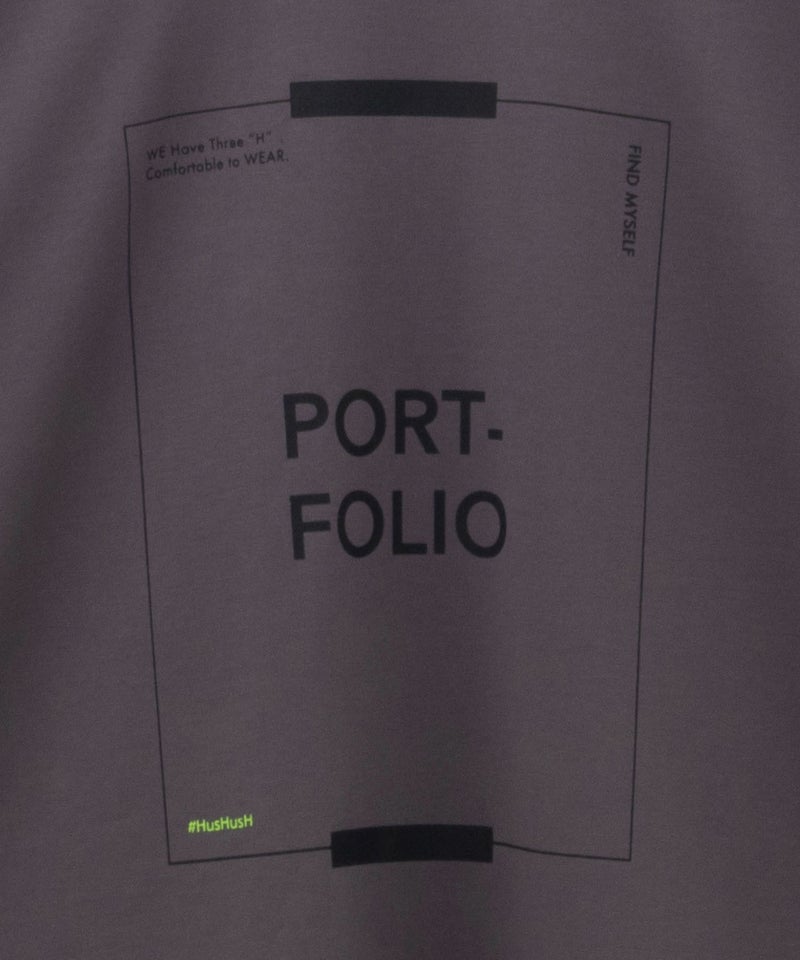 HusHusH  裾ラウンドプリントロンT レディース メール便 対応商品商品画像-26