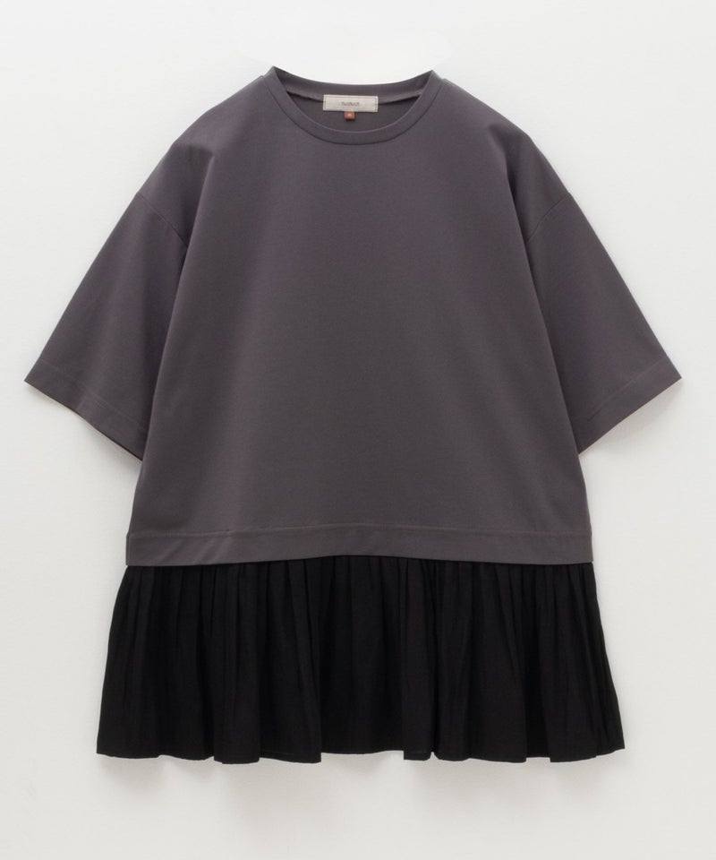 HusHusH 裾フリル切替5分袖プルオーバー レディース メール便 対応商品商品画像-17