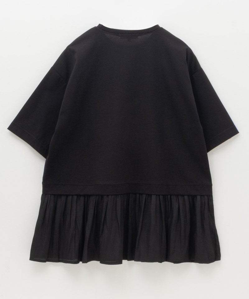 HusHusH 裾フリル切替5分袖プルオーバー レディース メール便 対応商品商品画像-22