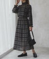 HusHusH チェックプリントシフォンスカート レディース商品サムネイル-9