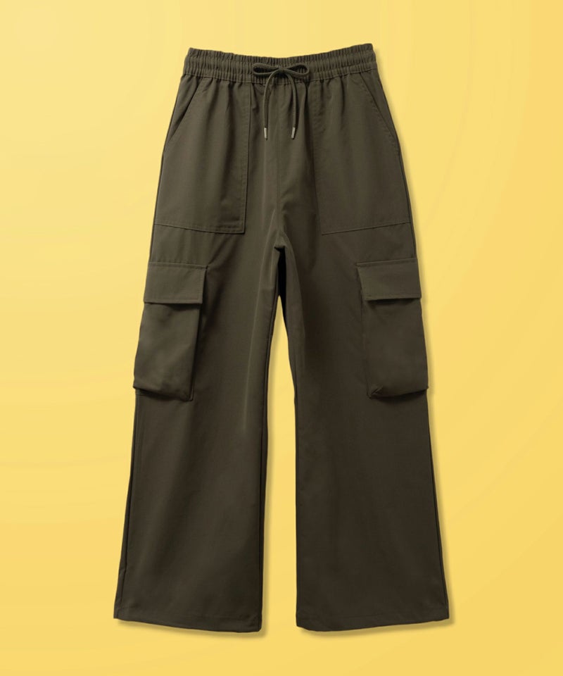 NAVY はっ水カーゴロングパンツ キッズ商品画像-1