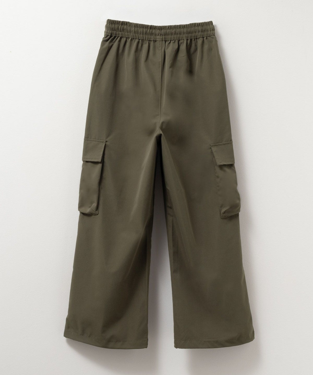 NAVY はっ水カーゴロングパンツ キッズ