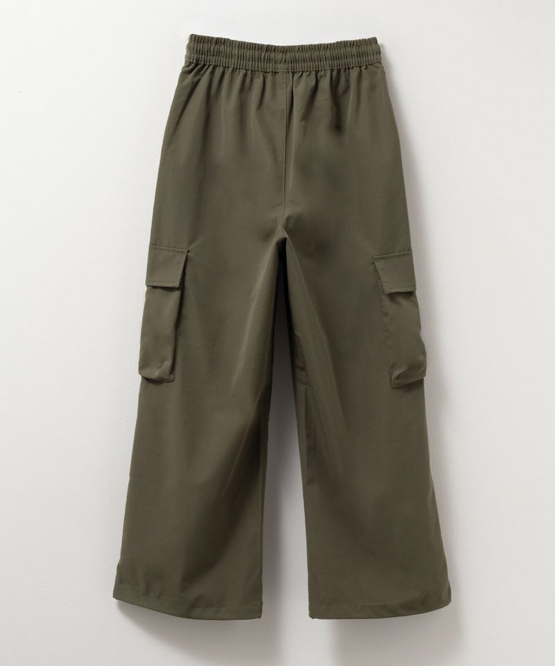 NAVY  はっ水カーゴロングパンツ キッズ商品画像-2