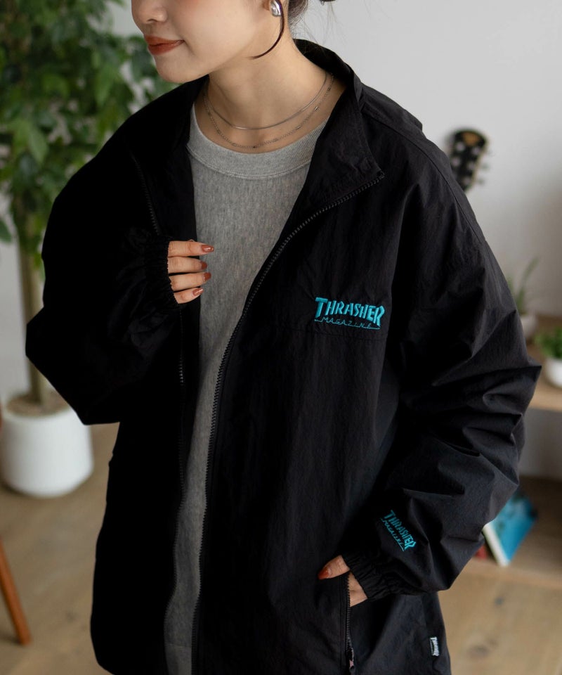 [期間限定価格]THRASHER  総柄裏地付きナイロンジャケット メンズ商品画像-23