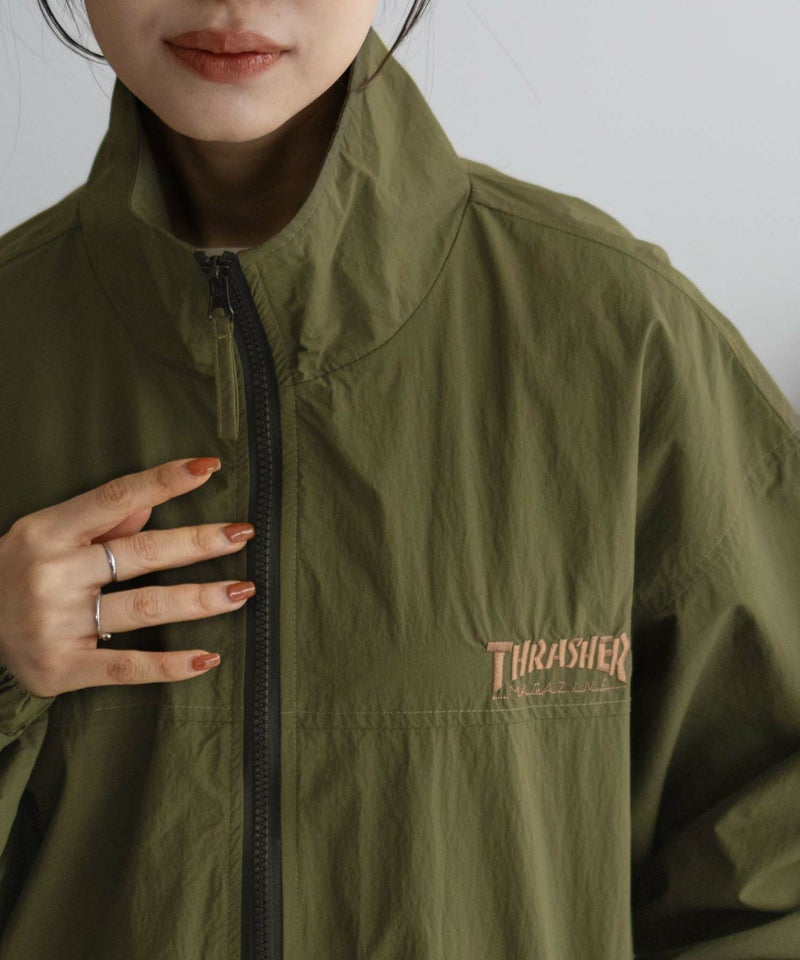 [期間限定価格]THRASHER  総柄裏地付きナイロンジャケット メンズ商品画像-31