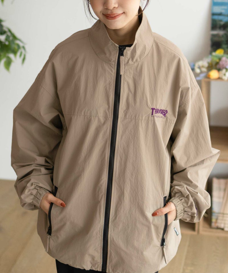 THRASHER 総柄裏地付きナイロンジャケット メンズ商品画像-34