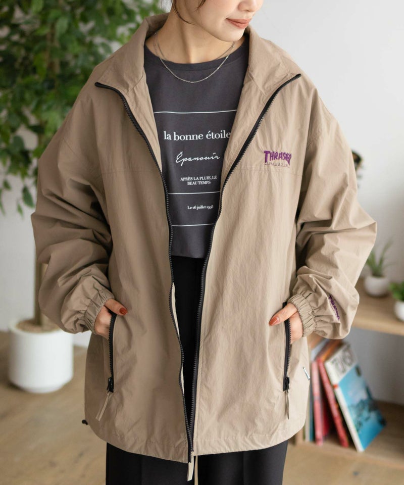 [期間限定価格]THRASHER  総柄裏地付きナイロンジャケット メンズ商品画像-37